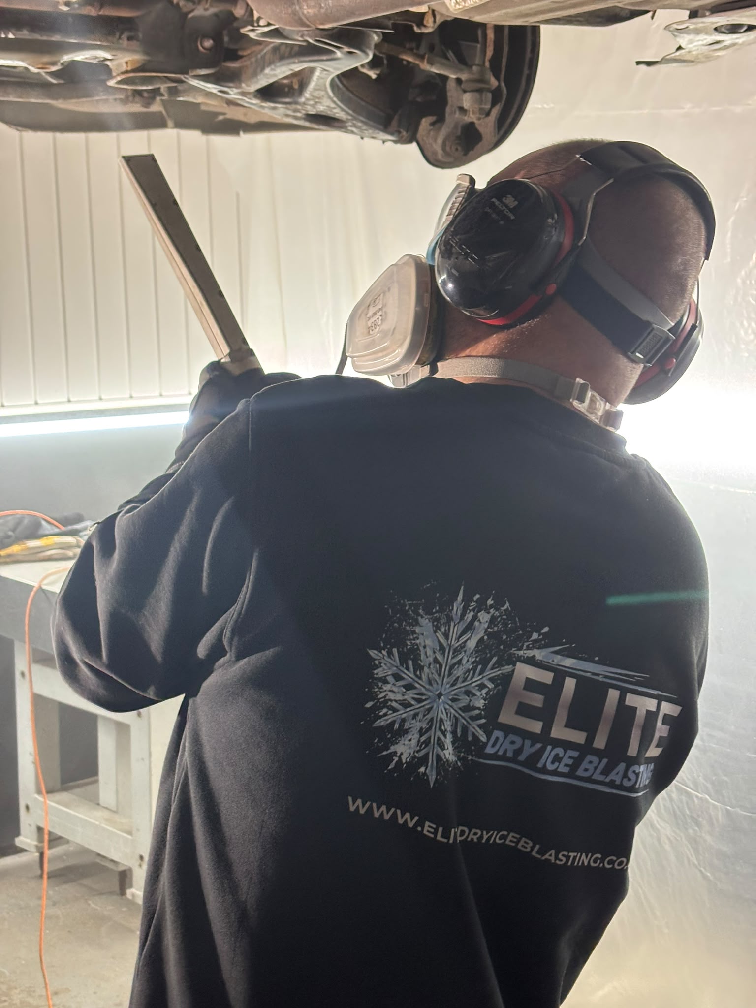 Elite Dry Ice Blasting workshop